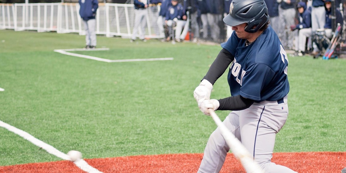 Baseball Capitalizes on Lasell Error in 10th in GNAC Tournament