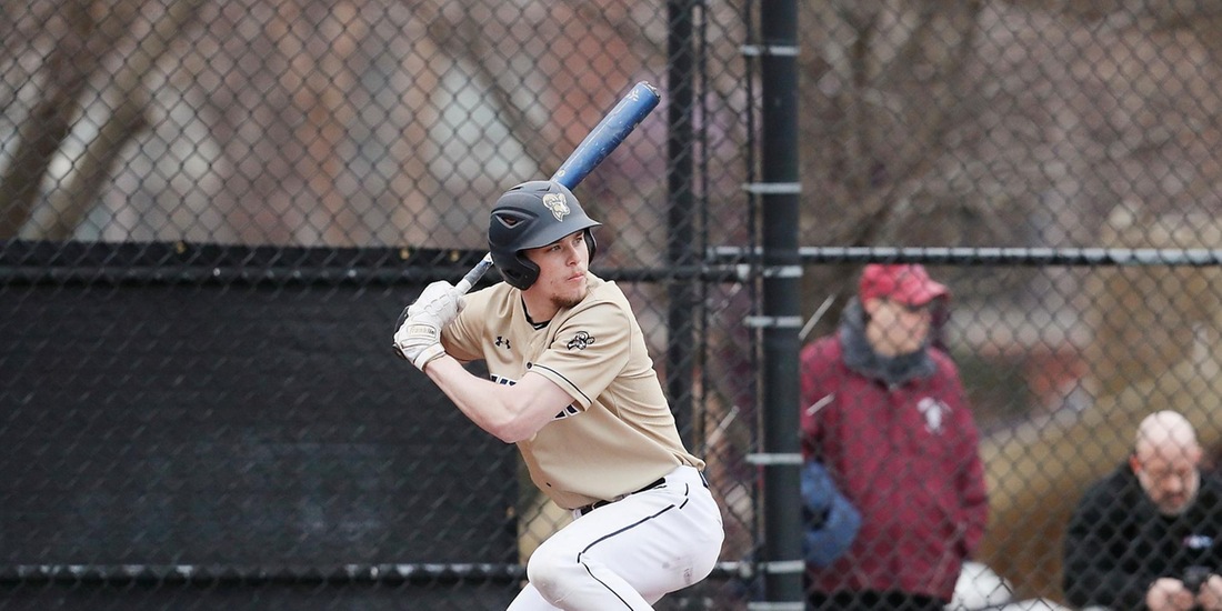 Baseball Tripped Up by WNE in Game One, 8-3
