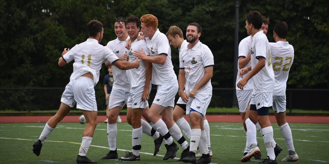 First Frame Pushes Men’s Soccer Past Lasell, 3-1