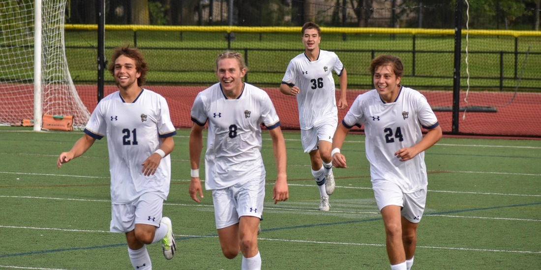Men’s Soccer Coasts Past Curry, 5-1