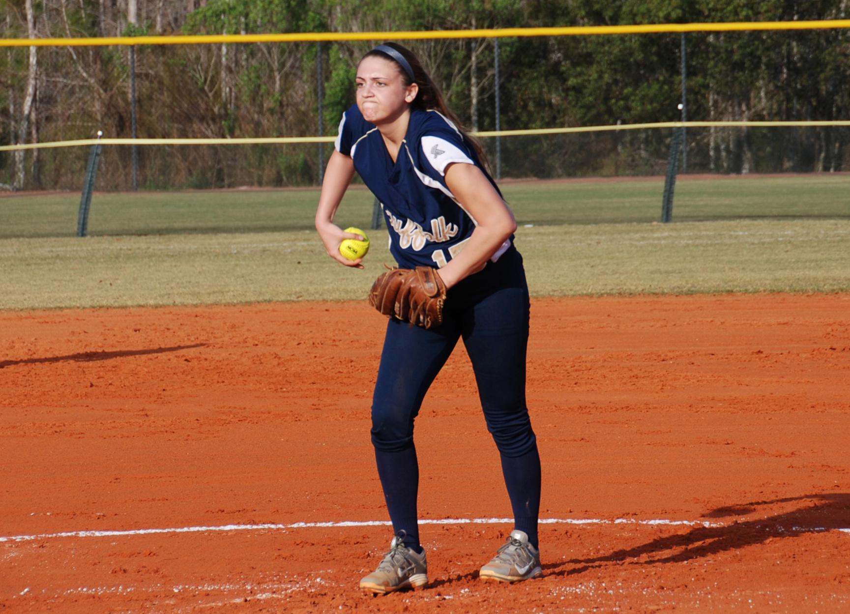 Softball Holds Off No. 24 Central in Season Debut, 3-2