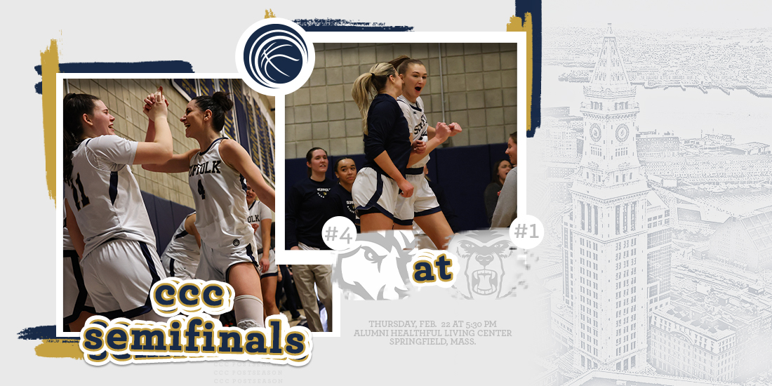 Women’s Basketball Continues CCC Crown Chase in Semis at WNE Thursday