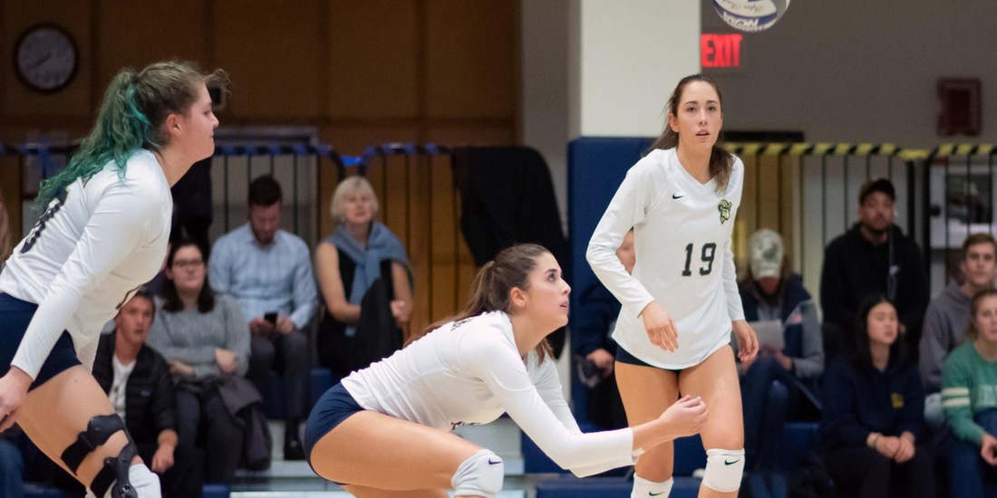Volleyball Opens GNAC Gates at Albertus Magnus, with Lasell