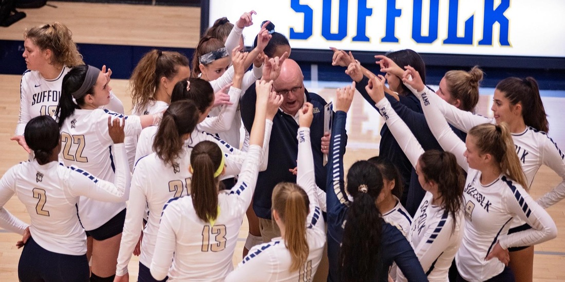 Volleyball Takes Five-Set Thriller Over Lasell