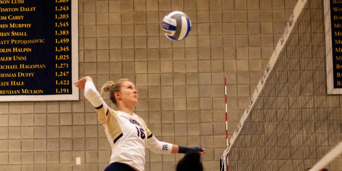 Volleyball Falters in Four in CCC Debut at Gordon