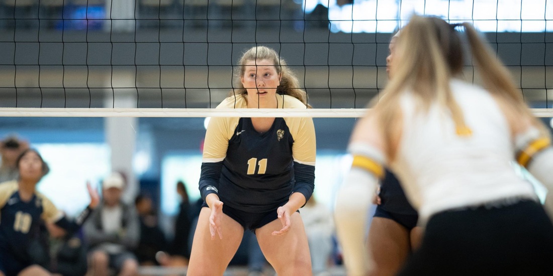 Volleyball Defeats Dean in Three