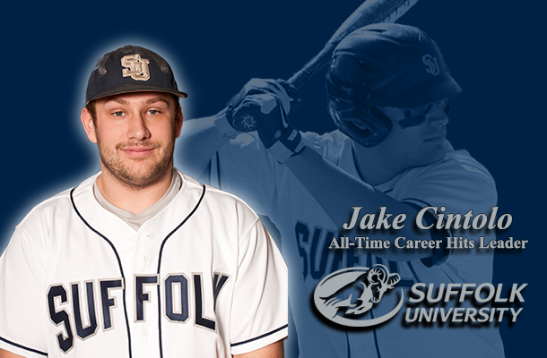 Cintolo Becomes Suffolk's All-Time Leader in Hits