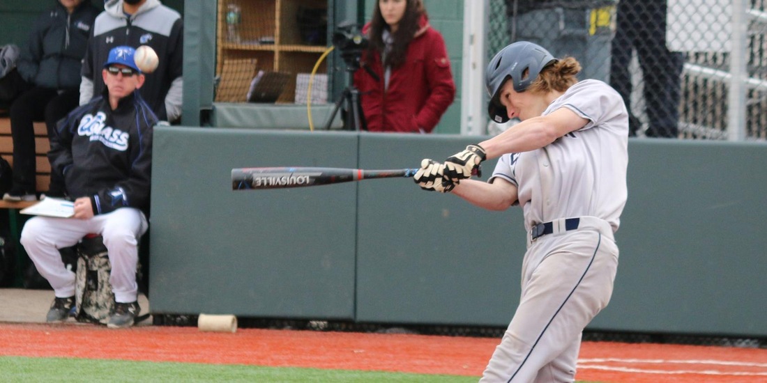 Baseball Secures GNAC Opening Sweep, Downs Norwich, 8-3, in Nightcap
