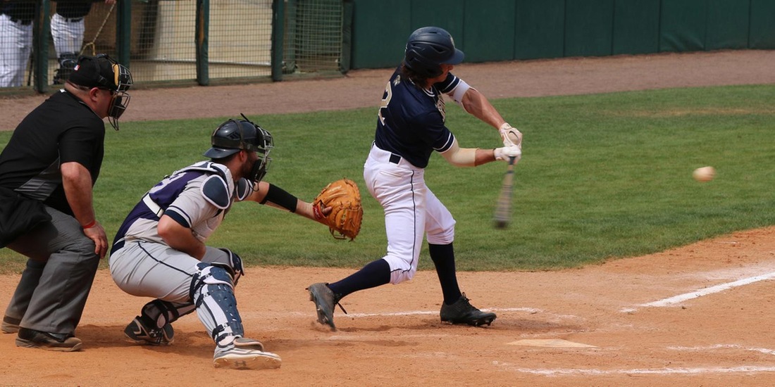 Baseball Charges Past Colby Sawyer, 8-4, in Game 1