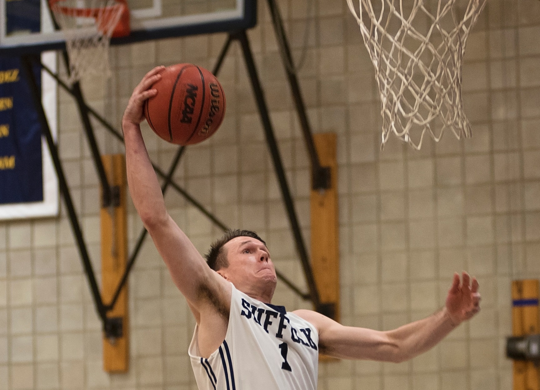 Men’s Basketball Shoots Past Rivier, 79-45