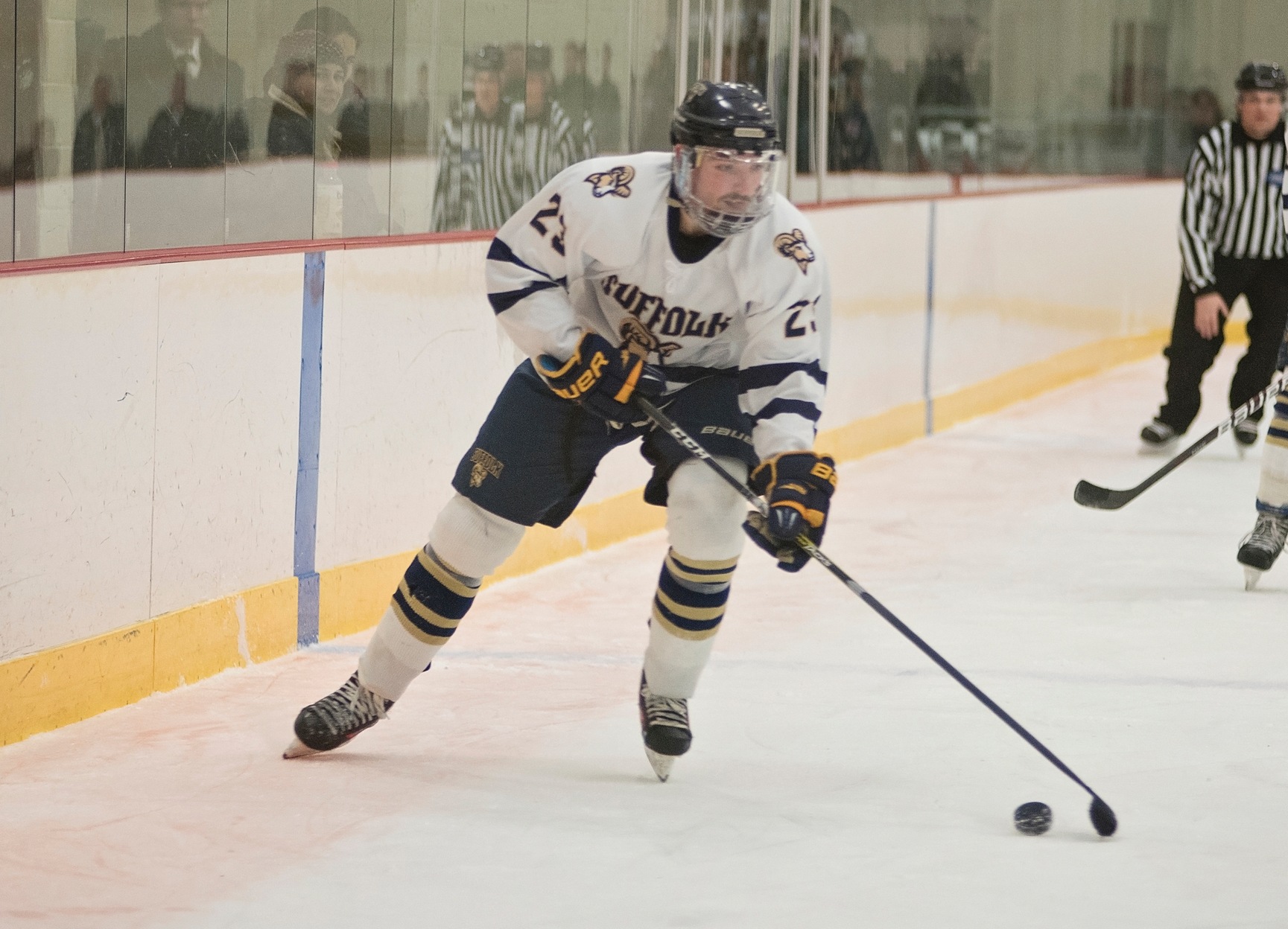 Miller’s Goal Lifts Men’s Hockey Past Wentworth, 1-0