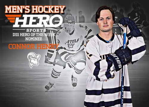 Henry Nominated for HeroSports DIII HERO of the Week