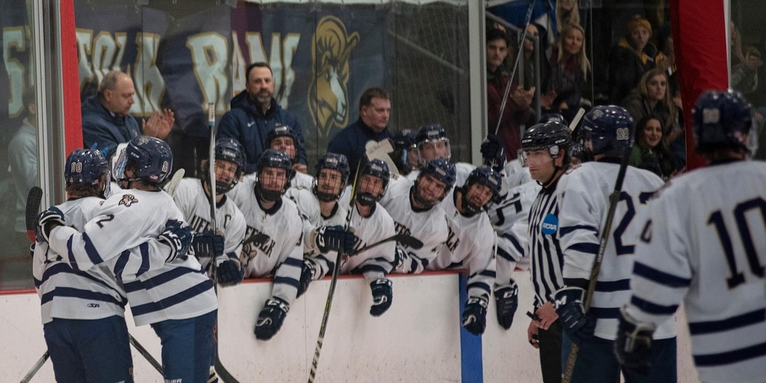 Men’s Hockey Steps Out of NEHC Action for Home Opener Friday Against Anna Maria