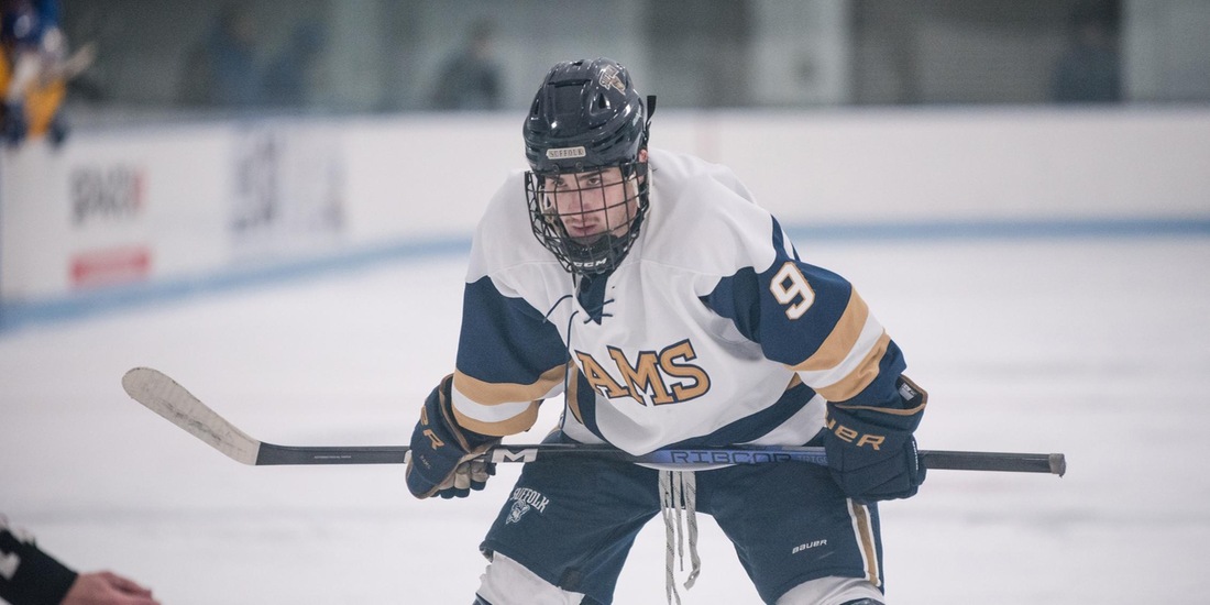 Men’s Hockey Skates to 2-2 Stalemate at Colby, Wins Shootout