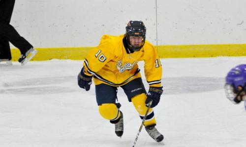 Leahy, Murray Pace Hockey to 7-1 Victory Over Nichols