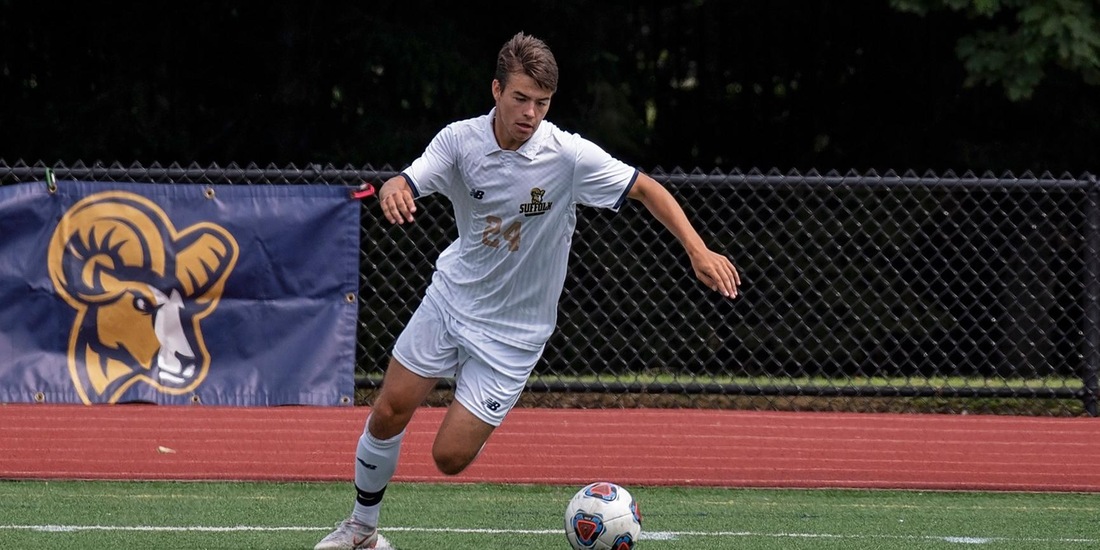 Perrotto Pushes Men’s Soccer Past Fitchburg State, 1-0, in Season Finale