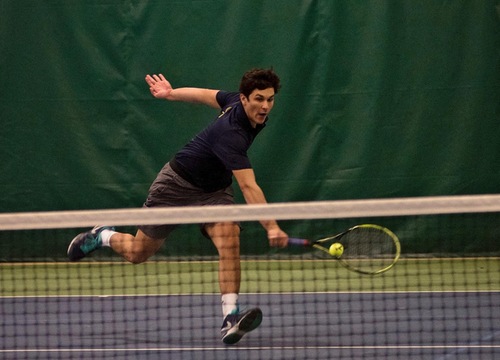 Men’s Tennis Tripped Up at Salem State, 6-3