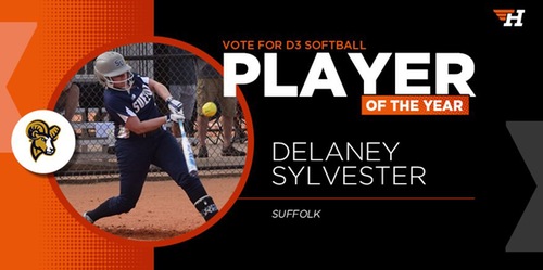 Sylvester Up for HeroSports’ Fan Choice D3 Softball Player of the Year