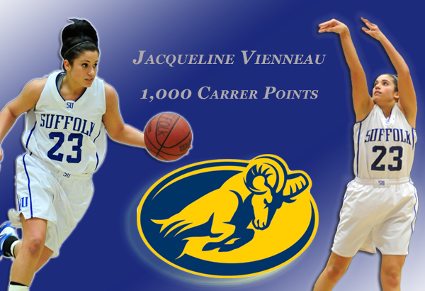 Jacqueline Vienneau Reaches 1,000 Career Point Milestone