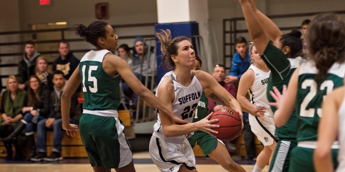 Hackett’s Double-Double Leads Women’s Basketball to 65-56 Win at Mt. Ida