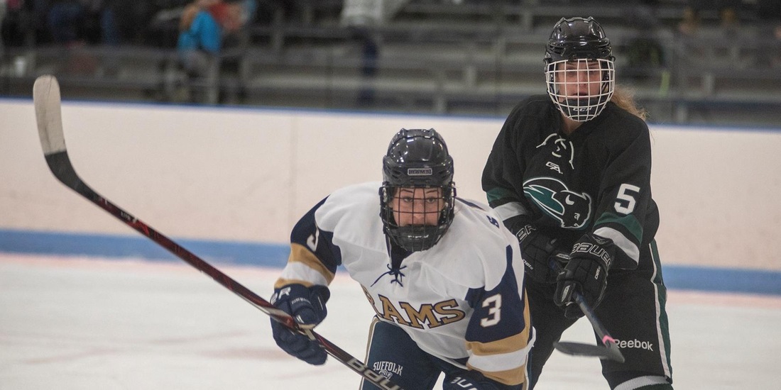 Women’s Hockey Offensive Frenzy with Nichols Ends in 5-5 Draw