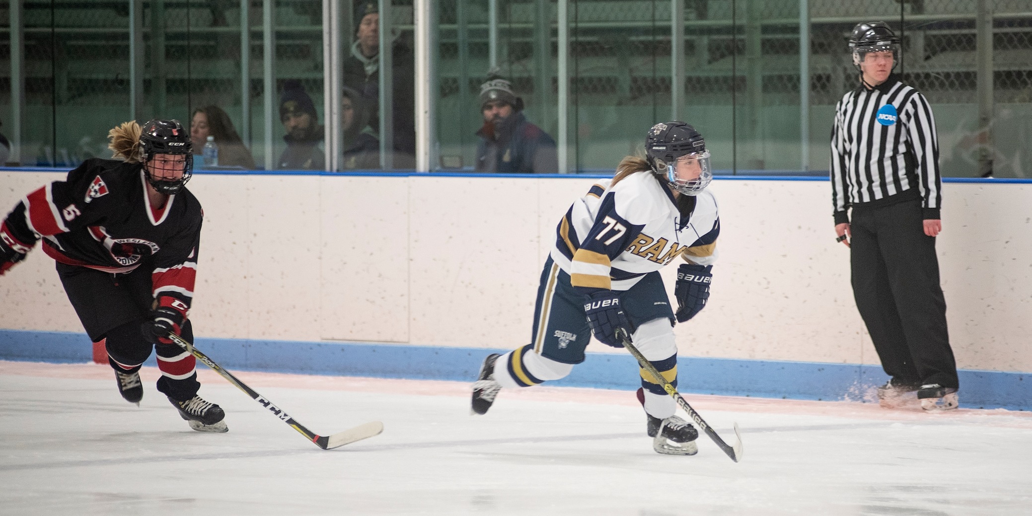 Ricardo Boosts Women’s Hockey Past Southern Maine, 3-2