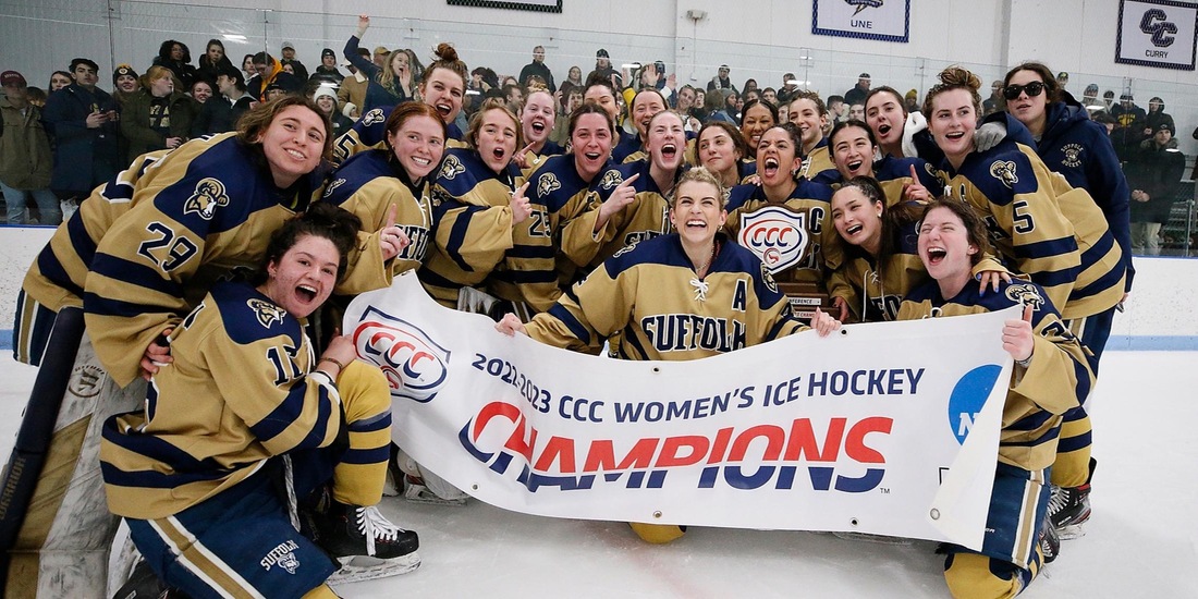 CCC Champions: Women’s Hockey Captures Title Over Endicott, 2-1 