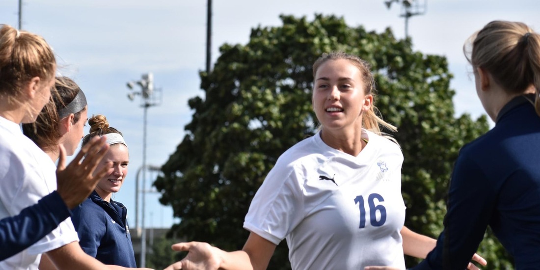O’Brien Leads Women’s Soccer’s 6-0 Offensive Onslaught in Season Finale at Mass. Maritime