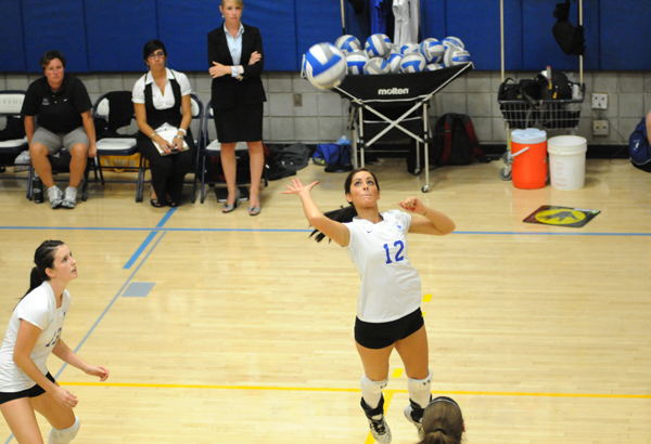 Volleyball Posts 3-1 Win Over Becker