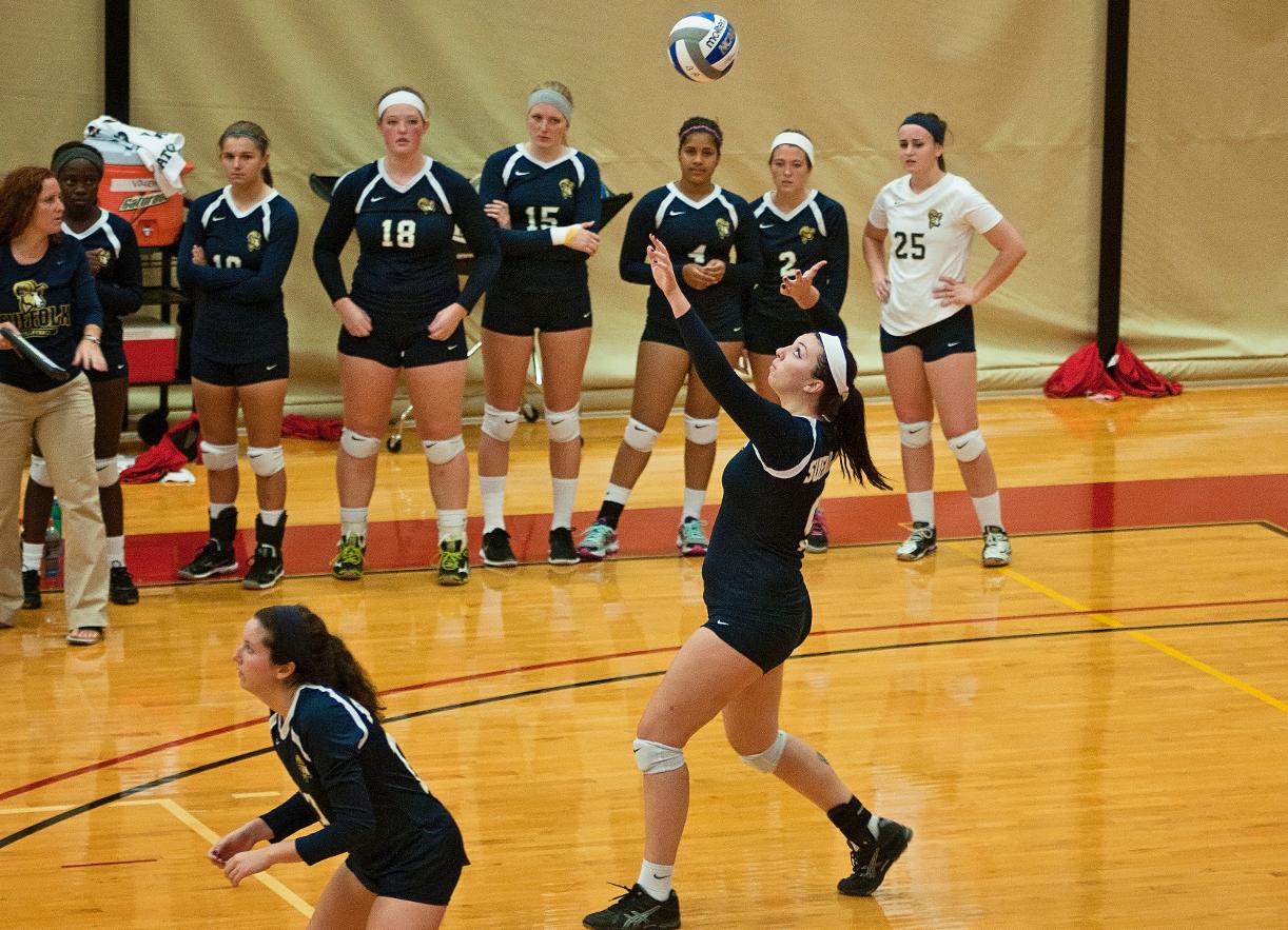 Volleyball Drops Tri-Match at Framingham State, vs. Westfield State