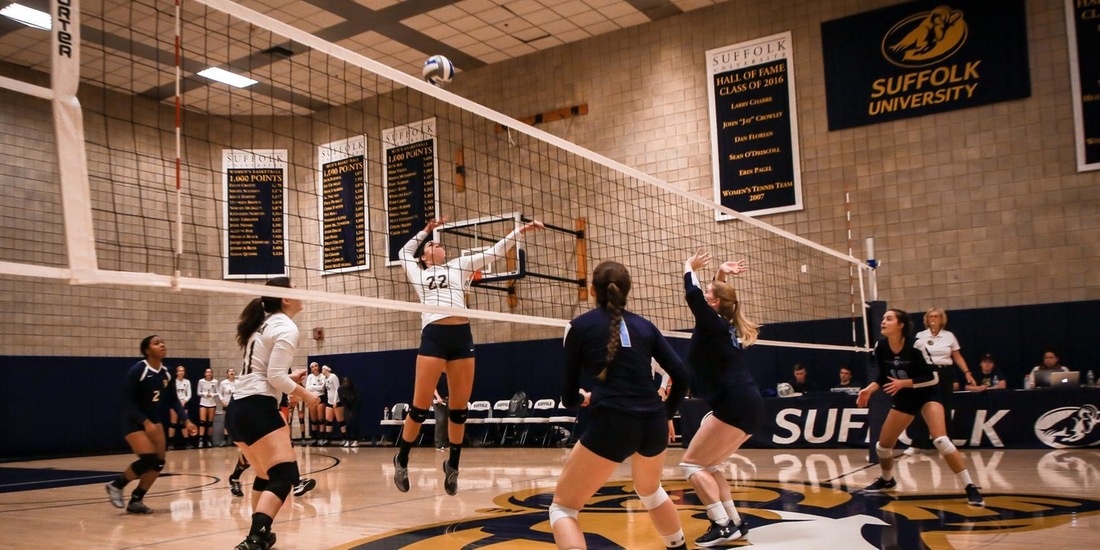 Lasell Lasers Volleyball in Three