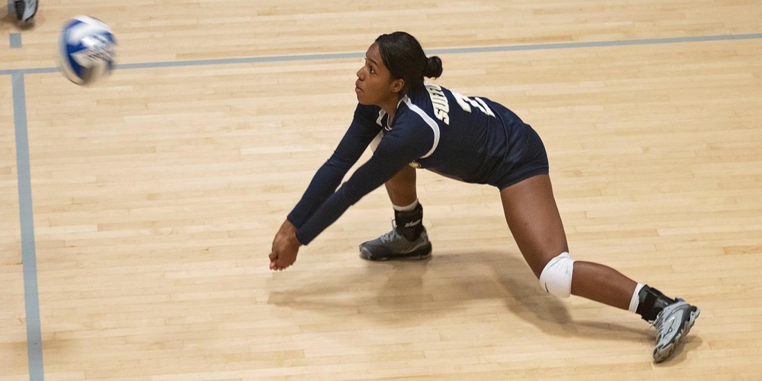 Volleyball Bested in Four at Salem State