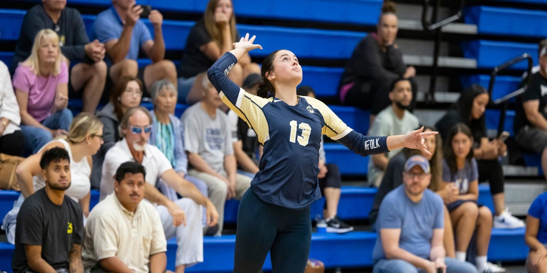 Volleyball Surges Past Salem State for Sixth Straight, Kelsey Tops Aces List