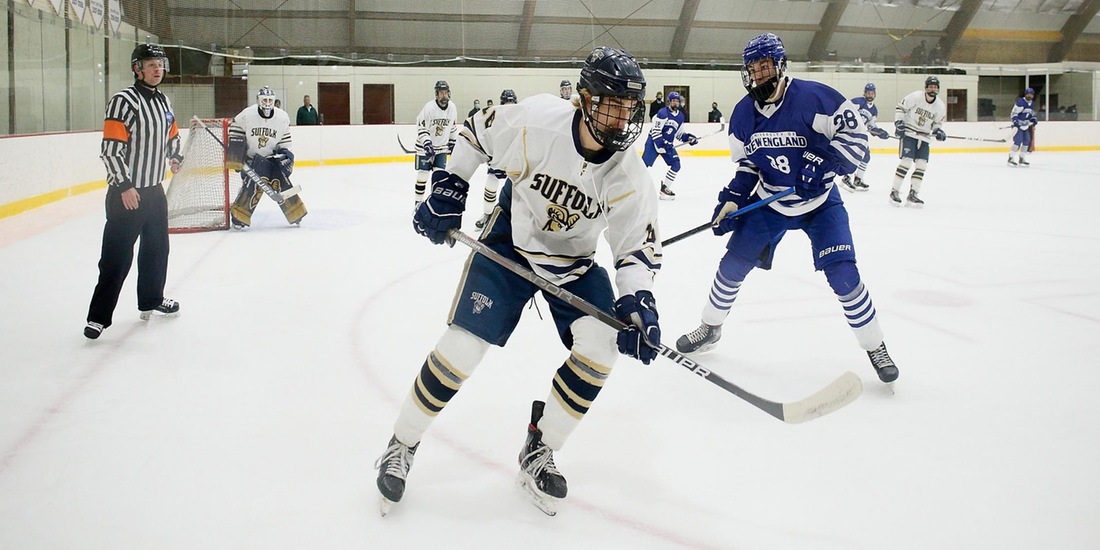 Men’s Hockey to Battle No. 11 UNE, Nichols this Weekend