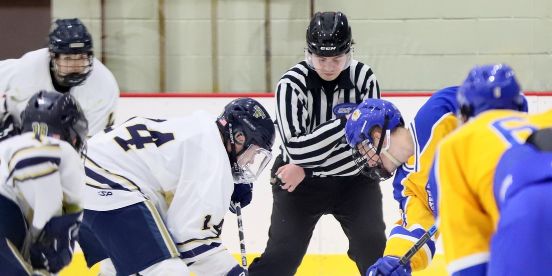 Men’s Hockey Tangles with No. 14 Endicott this Weekend