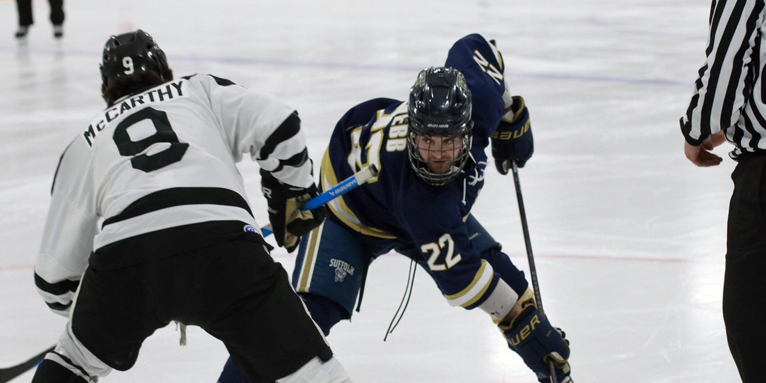 Men’s Hockey Starts Season with Albertus Magnus, Salem State