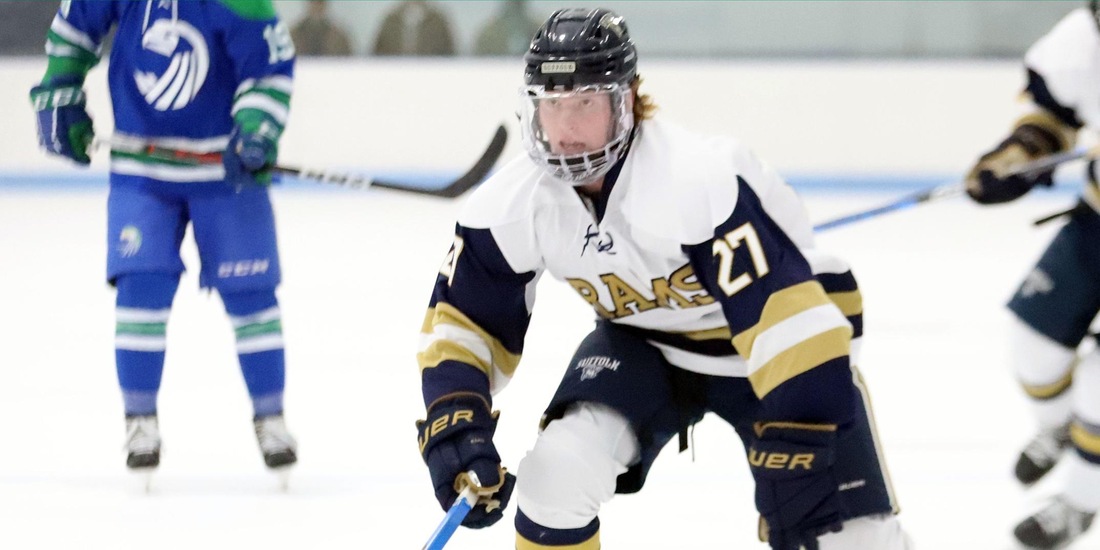 Men’s Hockey Ships Up to Southern Maine to Wrap First Semester