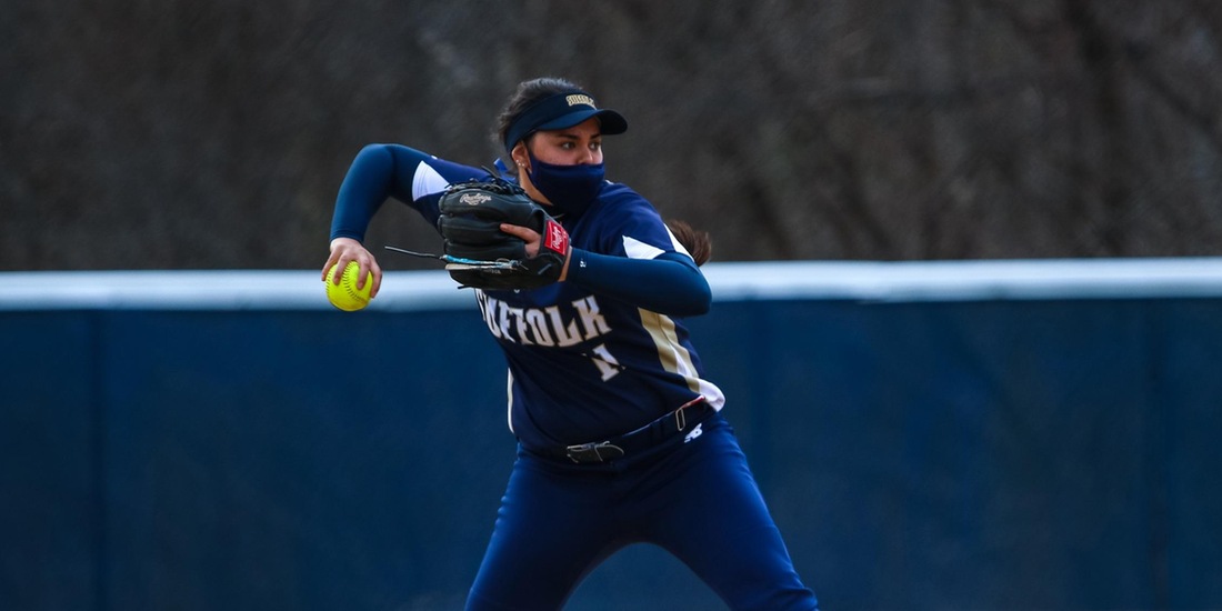 Softball Tangles with UNE in Midweek Home-and-Home