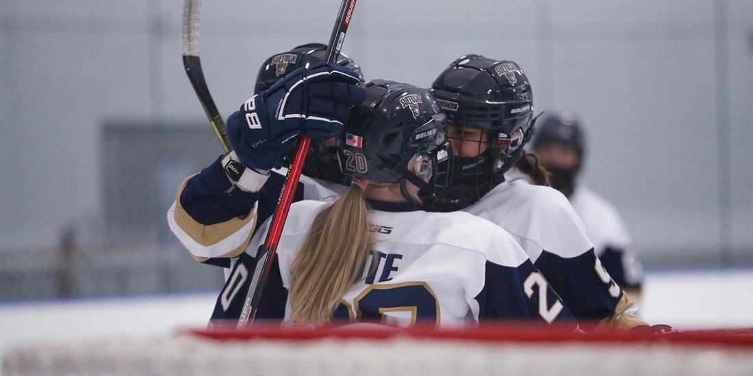 Women’s Hockey Upends Curry, 9-1