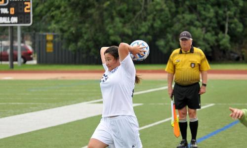 Women's Soccer Victorious Over Simmons, 2-1