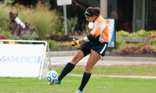 Brouillette Makes 10 Saves in Women's Soccer Setback
