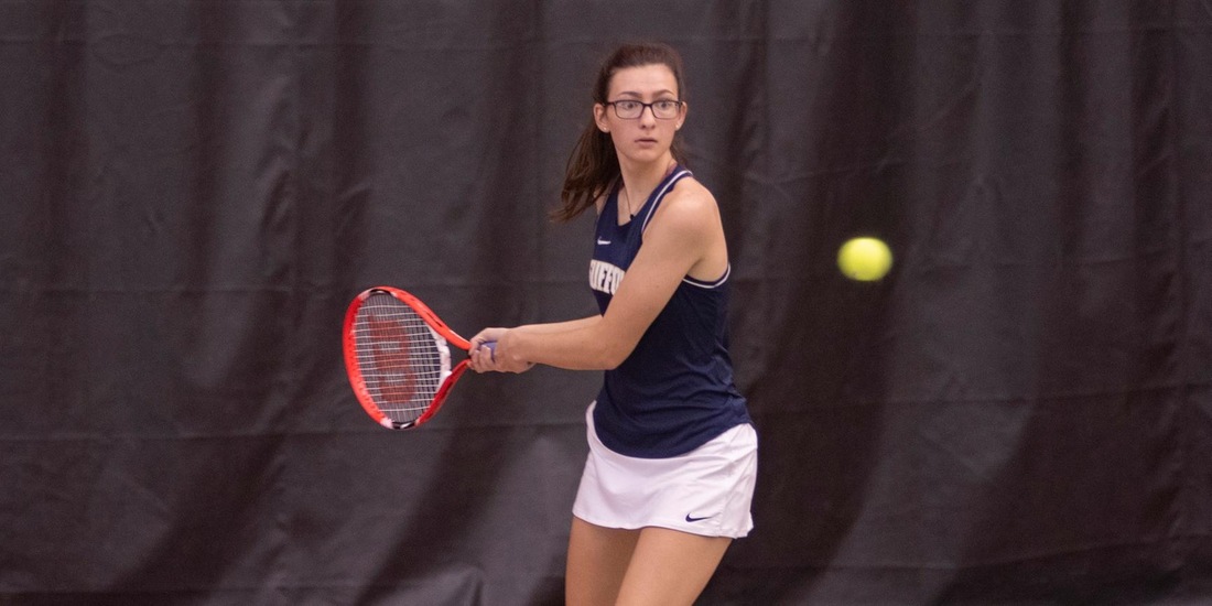 Women’s Tennis Collects First-Ever CCC Win, Conquers Curry, 6-3